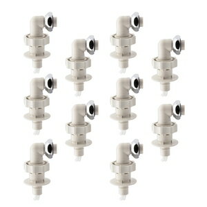 GA-LB025 GAONA 洗濯機用ニップル 10個入 ガオナ これエエやん ストッパー付きニップル10個入り [GALB025]