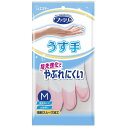 手袋 ファミリービニールうす手 抗ウイルス加工 M ピンク 1双 エステー Fビニ-ルウステコウウイルスM P