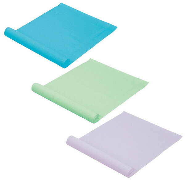 カワセ ピラティス＆ヨガマット　6mm（ブルー） IMC-171BL(カワセ) 鉄人倶楽部 [IMC171BLカワセ]