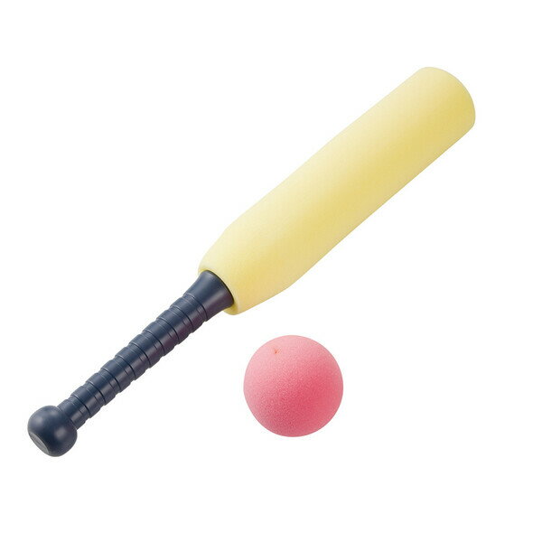【返品種別A】□「返品種別」について詳しくはこちら□◆安心安全！　スポンジ製のバットとボールのセット。◆バット、ボールとも素材が柔らかいので、グローブ無しで、どこでも気軽に野球が楽しめます。■　仕　様　■素材：ポリウレタン発泡、ポリエチレンサイズ(約)…・バット(約)：直径90×620mm・ボール：直径100mmセット重量(約)：110g対象年齢：6歳以上屋外用セット内容：バット×1、ボール×1[KW464カワセ]カワセアウトドア＞アウトドア用品＞レジャーグッズ