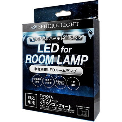 SPHERELIGHT LEDルームランプ コンフォート / クラウンコンフォート専用 SLRM-34 スフィアライト
