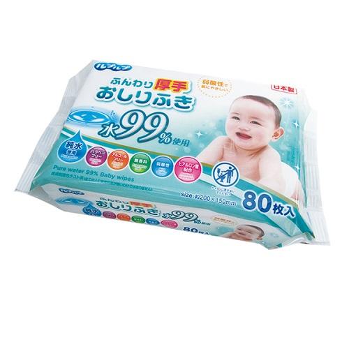 ルプルプ ふんわり厚手おしりふき 水99%(80枚) ルプルプ ライフ堂 LD-045ルプルプオシリフキ80S ルプルプ ふんわり厚手おしりふき 水99%(80枚) ルプルプ ライフ堂 LD-045ルプルプオシリフキ80S