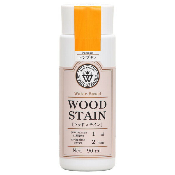 和信ペイント ウッドステイン 90ml(WS-24/パンプキン) #800624(ワシン)Washin Paint Wood Atelier