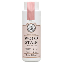 #800654(ワシン) 和信ペイント ウッドステイン 180ml(WS-04/オールドピンク) Washin Paint Wood Atelier