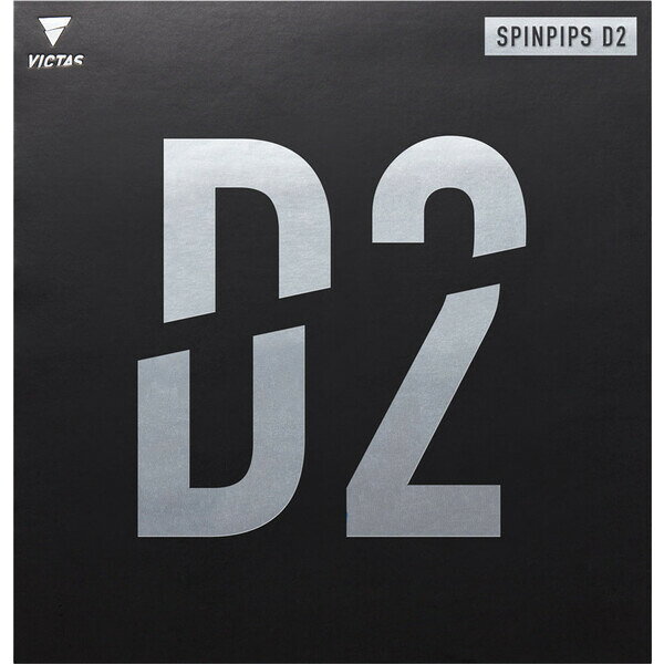 ヴィクタス 卓球ラバー SPINPIPS D2（レッド・サイズ：MAX） TSP-210050-0040-MAX VICTAS 表ソフトラバー