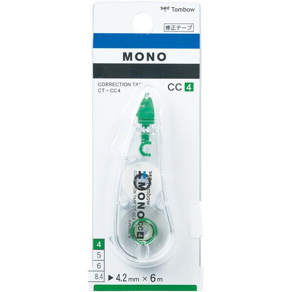 トンボ鉛筆 修正テープ モノ 使いきりタイプ（CC4） CT-CC4