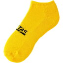 TSP-662101-3000-XL ヴィクタス 卓球ソックス(イエロー・サイズ:XL) VICTAS インステップ ロゴ アンクル ソックス