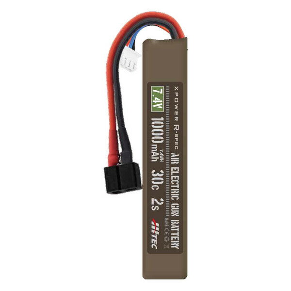 XPRAEG LiPo7.4V1000mAh30Cスティック(ディーンズ) [XPRAEG10002S-D]](JAN：)