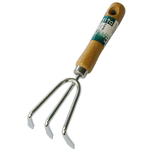 sita 熊手 クローム木柄 #030003 A413 A413 くまで くま手