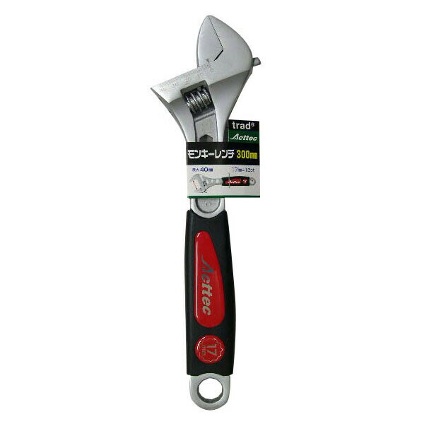 Wrenches - TRAD ACT モンキーレンチ 300mm #389812 ACT-300 ACT-300