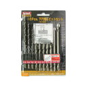 DT4C #000091 TRAD 10pcs 下穴錐&ビットセット (木工専用) DT4C