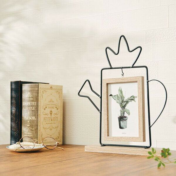 アンファンス モチーフアイアンフォトフレーム(ジョーロ) EF-HO07WC EN FANCE [EFHO07WC]