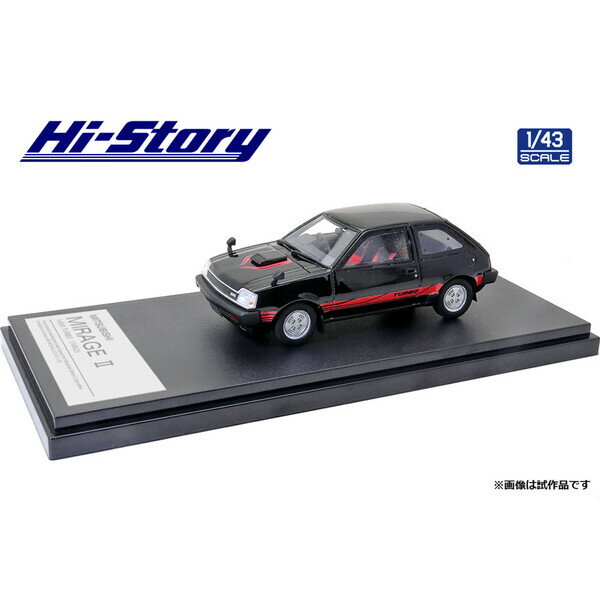 nCXg[[ 1/43 MITSUBISHI MIRAGE II 1400 TURBO (1982)ZrAubNyHS302BKz ~jJ[