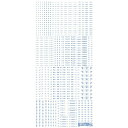 ハイキューパーツ 1/100 RB03 コーションデカール ワンカラーブルー(1枚入)【RB03-100BLU】 デカール