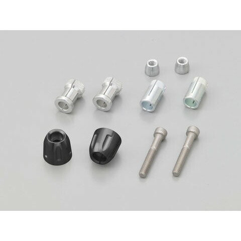 デイトナ アルミビレットバーエンド スピンナータイプ （ブラック） 99980 DAYTONA