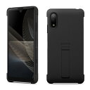 ソニー XPERIA ACE III(SO-41B)用 STYLE COVER WITH STAND（ブラック） 【ソニー純正 国内正規品】 XQZ-CBBD/BJPCX