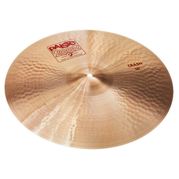 PAiSTE - パイステ シンバル　クラッシュ　19” 2002 CRASH 19 Paiste