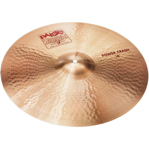 2002 POWER CRASH 20 パイステ シンバル　クラッシュ　20” Paiste