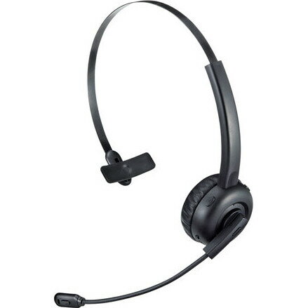 サンワサプライ Bluetoothヘッドセット(単一指向性マイク内蔵) MM-BTMH58BK サンワサプライ Bluetoothヘッドセット(単一指向性マイク内蔵) MM-BTMH58BK