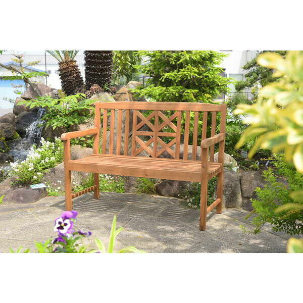 Chairs, Tables, Sheets - 東谷 ベンチ(幅115×奥行61.5×高さ89cm)ライトブラウン NX-934