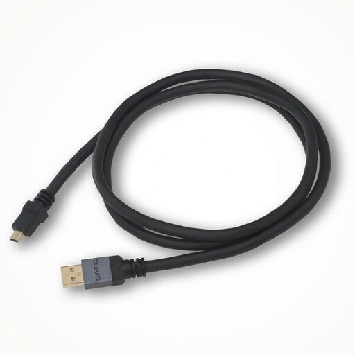 SUS-020A-miniB-1.2m サエク オーディオグレードUSBケーブル(1.2m)【A】タイプ⇔【miniB】タイプ SAEC ストラトスフィア SUS-020A-miniB-1.2m サエク オーディオグレードUSBケーブル(1.2m)【A】タイプ⇔【miniB】タイプ SAEC ストラトスフィア