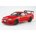 アオシマ 1/24 ザ・チューンドカー No.71 MCR BNR34 スカイライン GT-R ’02(ニッサン)【63514】 プラモデル