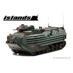 islands 1/43 陸上自衛隊　水陸両用車 AAV7【IS430012】 ミニカー