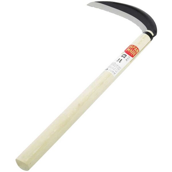 豊稔企販 中厚鎌 エッジ刃 360mm柄(刃長180mm) 34009
