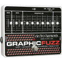 【返品種別A】□「返品種別」について詳しくはこちら□メーカー保証期間 1年Graphic Fuzz ◆Graphic FuzzはElectro-Harmonixの数々の名機の中でもBig Muffと並んでリイシューを求める声が多く、再生産を始めた時には電話が殺到したほどです。◆Graphic Fuzzの特長は、そのユニークかつ幅広いサウンドにあります。6バンドのグラフィックEQでオーバードライブサウンドからファズサウンド、モダンディストーションサウンドまで自由に音色をコントロールでき、バラエティ豊かなサウンドが得られます。◆また、ユニークなダイナミックスライダーにより、ディストーションサウンドに厚みを加えたりすることも可能です。感性豊かなミュージシャンのクリエイティヴィティを刺激するマジックが存在するエフェクターです。【Specs】・Fuzz ON/OFF Switch・Envelope Shaping Control(Dynamics/Sustain)・6-Band Graphic EQ・True Bypass■　仕　様　■サイズ：（幅）144×（奥行）119×（高さ）60mm質量：550g電源：9Vバッテリー or 9V DCセンターマイナスアダプター JP9.6DC-200（付属）[GRAPHICFUZZ]エレクトロ・ハーモニックス楽器・レコーディング＞楽器用アンプ/エフェクター＞エフェクター＞ディストーション