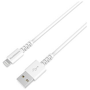 カシムラ MFIライトニング USB充電&同期ケーブル 50cm(ホワイト) KL-112 カシムラ MFIライトニング USB充電&同期ケーブル 50cm(ホワイト) KL-112
