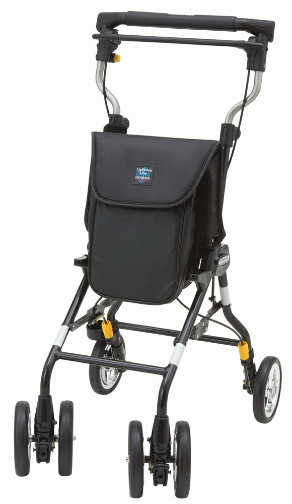 ウィズワン シルバーカート（ブラック） ライトSPTNWオムBK ライトステップタイニーWオムBK [ライトSPTNWオムBK]