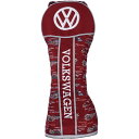 VWHC-1801-DR-WINE フォルクスワーゲン ドライバー用ヘッドカバー(ワイン) Volkswagen