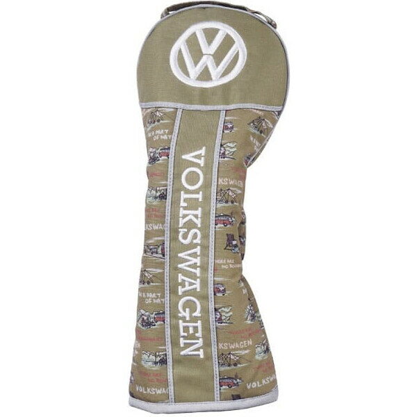 【返品種別A】□「返品種別」について詳しくはこちら□2021年05月 発売VOLKSWAGEN 2021年モデルカジュアルシリーズのドライバー用ヘッドカバー◆ポリエステル生地にアロハ柄を印刷したカジュアルデザイン◆内側は起毛パイル素材を採用し、スポンジ入りでクラブヘッドを保護◆ヘッドカバーの抜け落ちを防ぐ2段式伸縮ゴムを採用◆ヘッドカバーを着脱しやすい持ち手付き■　仕　様　■カラー：ベージュサイズ：ドライバー用素材：合成繊維（ポリエステル）[VWHC1801DRBEIGE]フォルクスワーゲンアウトドア＞ゴルフ用品＞ラウンド用品・小物