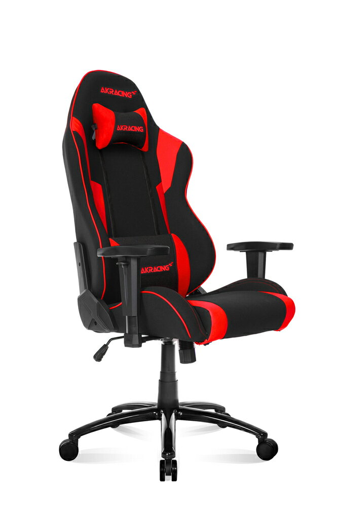 AKRacing（エーケーレーシング） ゲーミング・オフィスチェア（レッド） AKレーシング　Wolf Gaming Chair 　 5本脚ベースはアルミ合金製の新仕様モデル AKR-WOLF-RED