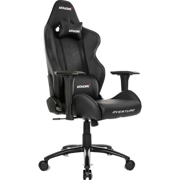 AKRacing（エーケーレーシング） ゲーミング オフィスチェア（ブラック） AKレーシング Overture Gaming Chair AKR-OVERTURE-BLACK