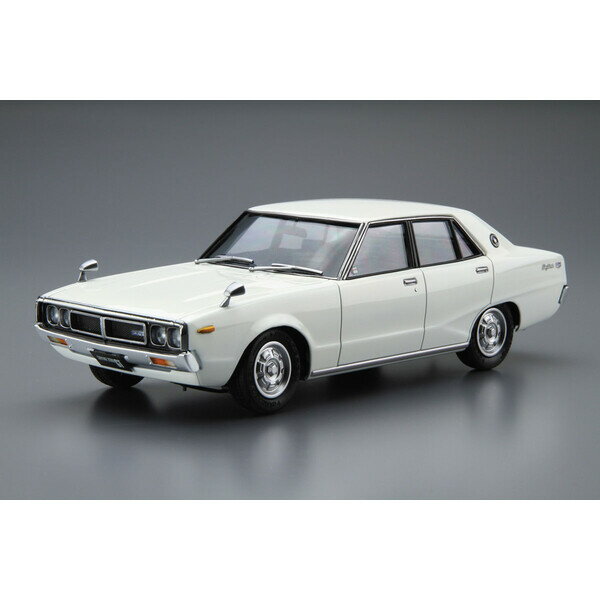 アオシマ 1/24 ザ モデルカー No.47 ニッサン GC110 スカイライン2000GT ’72【63705】 プラモデル