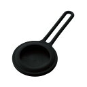 AT-SCSBK エレコム AirTag用アクセサリ ストラップ付シリコンケース(ブラック)(2)