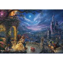 テンヨー トーマス キンケード キャンバススタイル Beauty and the Beast Dancing inthe Moonlight 1000ピース【D-1000-069】 ジグソーパズル 【Disneyzone】