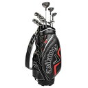 CW-X-HOT-SET-S キャロウェイ X HOT キャディバッグ付クラブ11本セット(フレックス:S) Callaway