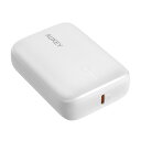 AUKEY PD対応 モバイルバッテリー 10000mAh（ホワイト） Basix Mini PB-N83S-WT