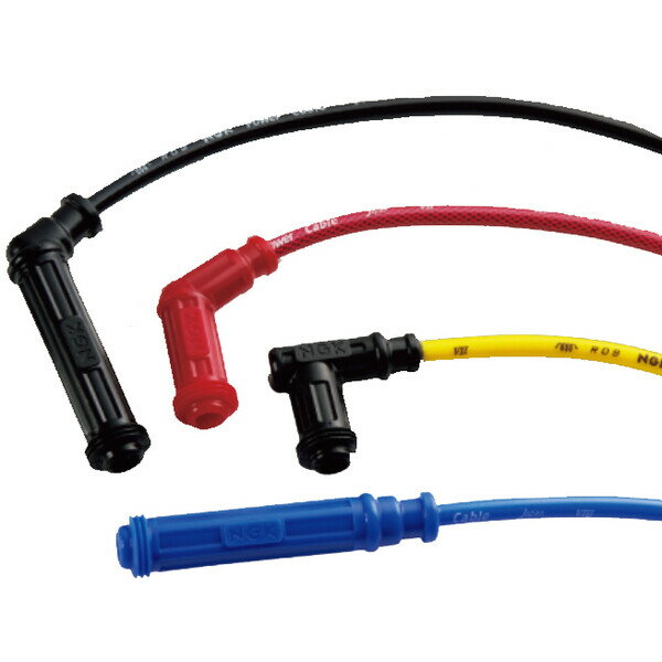 NGK 2輪車用パワーケーブル 汎用タイプ 【1102】 1102(NGK) X1B BU/BU（102°/ブルー/ブルー）