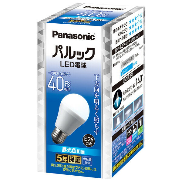 LDA4D-H/S/4 ѥʥ˥å LEDŵ ŵ 485lm() Panasonic  [LDA4DHS4]