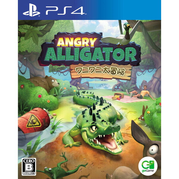goGame 【PS4】Angry Alligator ワニワニ大冒険 [PLJM-16939 PS4 アングリーアリゲーター ワニワニダイボウケン]