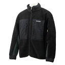 SJK-020_L(ブラック) パズデザイン ボアフリースジャケット Lサイズ(ブラック・チャコール) Pazdesign BOA FLEECE JACKET