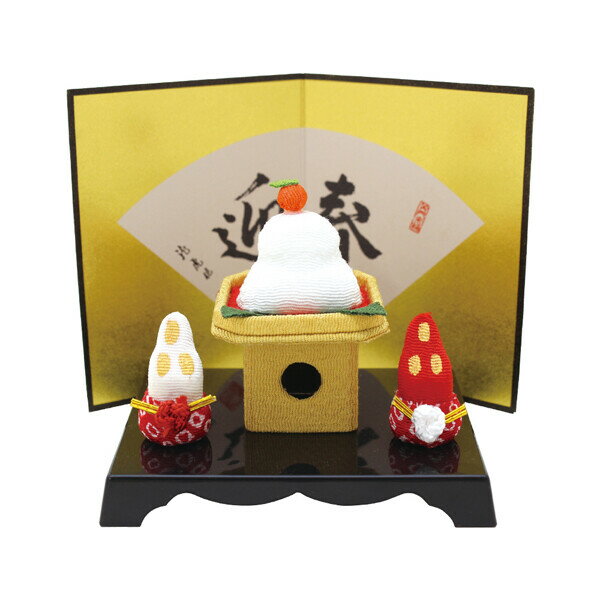 京都 リュウコドウ ちりめんミニ迎春お飾り 011-0209 迎春 縁起物 正月飾り 開運グッズ 和風インテリア 和雑貨 和小物 日本土産 龍虎堂 [0110209リユウコドウ] jism-13371157 Joshin web 家電とPCの大型専門店 パッケージ画像