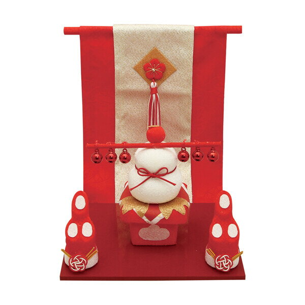 京都 リュウコドウ 寿(ことほぎ)迎春飾り(小) 011-0310 迎春 縁起物 正月飾り 開運グッズ 和風インテリア 和雑貨 和小物 日本土産 龍虎堂 [0110310リユウコドウ]