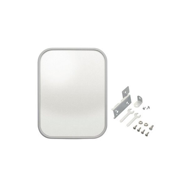 エーモン工業 ガレージミラー(曲面率:1000R 角型) 6602 amon