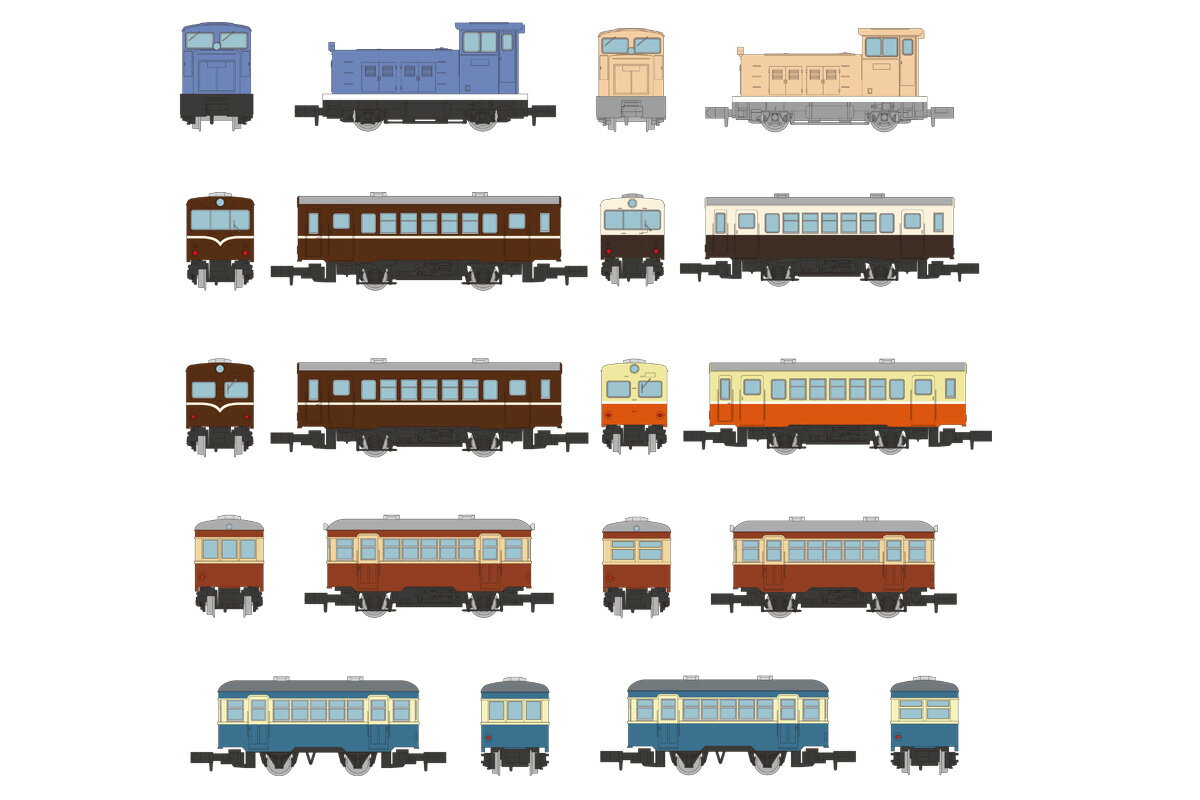 ［鉄道模型］トミーテック (N)ノスタルジック鉄道コレクション 第2弾