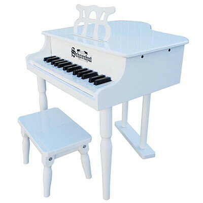 309W シェーンハット トイピアノ（ホワイト） 30-Key White 