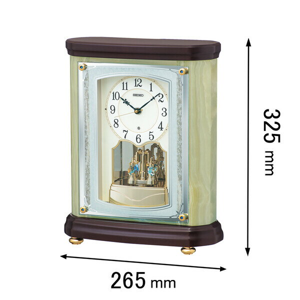 セイコー 電波置き時計 SEIKO スタンダード電波置時計 BY-245-M [BY245M]【返品種別A】